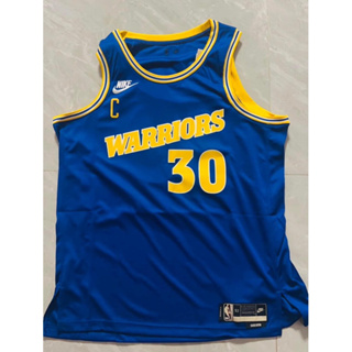 台灣公司貨 NIKE NBA WARRIORS GOLDEN CURRY 金州勇士 復古版 球衣 DO9446-497