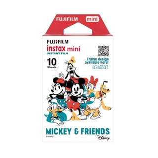 【FUJIFILM】富士 Instax mini Mickey 米奇與朋友 即可拍底片 拍立得 空白底片 卡通圖案底片