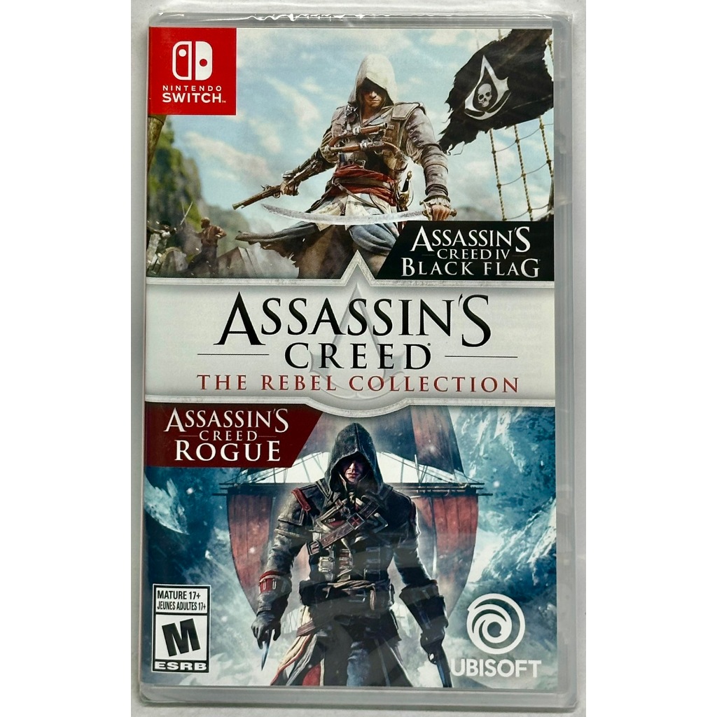 &lt;譜蕾兒電玩&gt;(全新) NS Switch 刺客教條：逆命合輯 中文版 Assassin's Creed