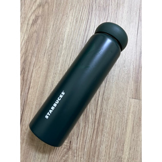 二手🌈 星巴克12 fl. oz保溫杯狀況新2021韓國 星巴克咖啡葉不鏽鋼隨行杯355ML