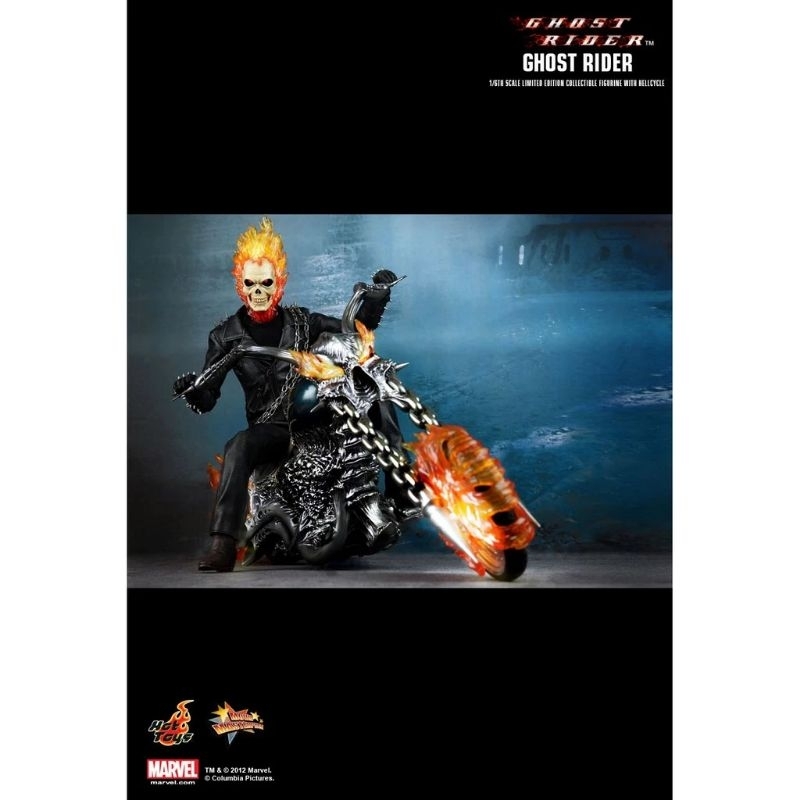 全新 野獸國 Hot Toys - MMS133 惡靈戰警 尼可拉斯凱吉 Ghost Rider 非 TMS005