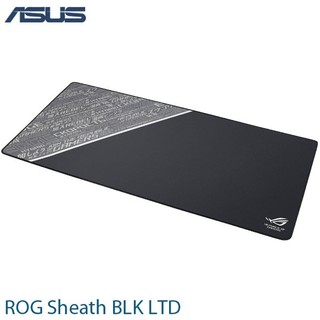 【官方福利品】ASUS華碩 ROG Sheath BLK LTD 黑灰版 大型電競滑鼠墊