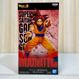 🇯🇵吼皮玩具🇯🇵 七龍珠 超 孫悟空 紅髮 日版 金證 MAXIMATIC 公仔 超級賽亞人之神 悟空 長盒 景品 現貨