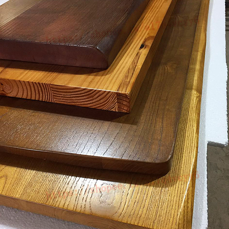 白蠟木老榆木板材廚房吧檯面板松木純實木桌面板櫻桃原木定製大板