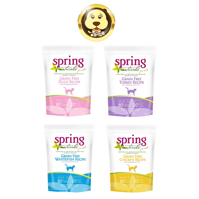 《spring naturals》曙光 Spring 滋養無榖系列貓糧 3LB 12LB 天然營養 貓主食【培菓寵物】