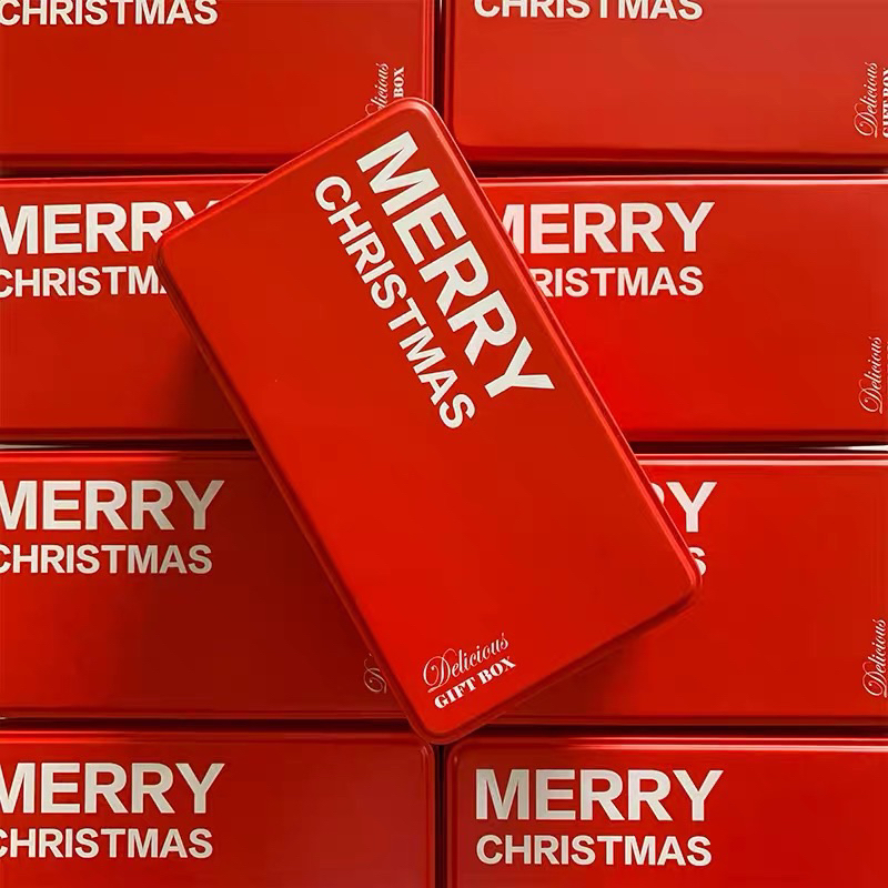 聖誕鐵盒 鐵盒 餅乾鐵盒 曲奇鐵盒 聖誕包裝 餅乾包裝
