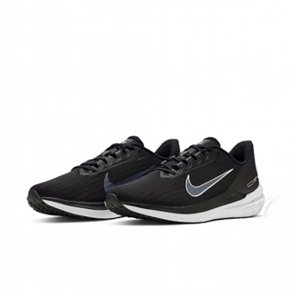Nike黑色厚底慢跑鞋23號