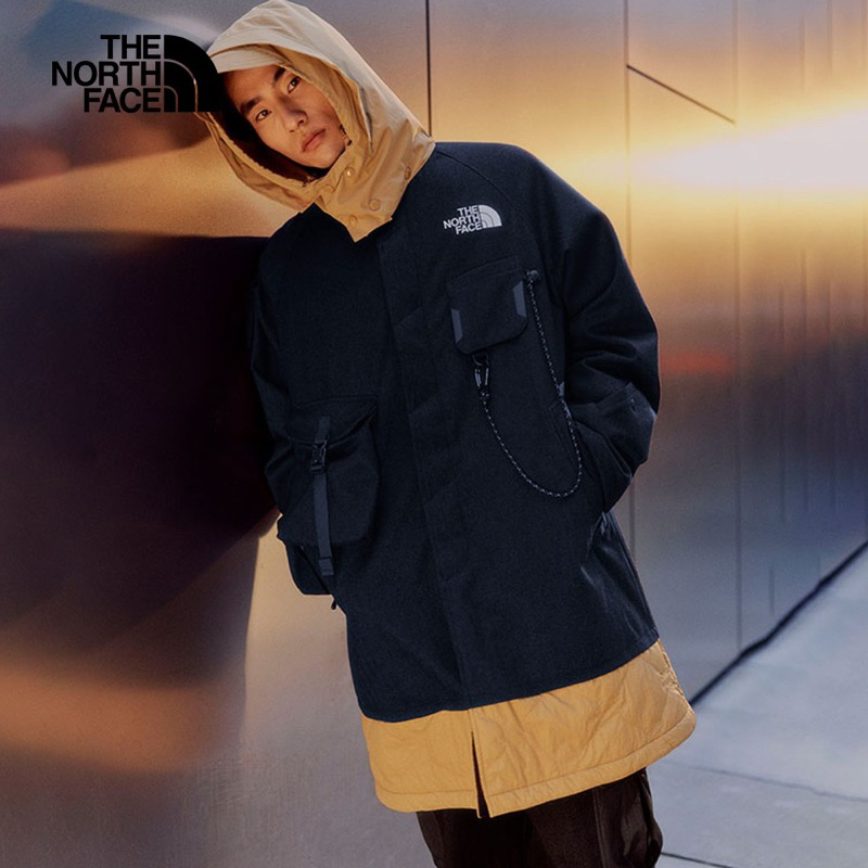 23秋冬新款 The North Face UE 黑標 長版多口袋連帽三合一外套 S/M