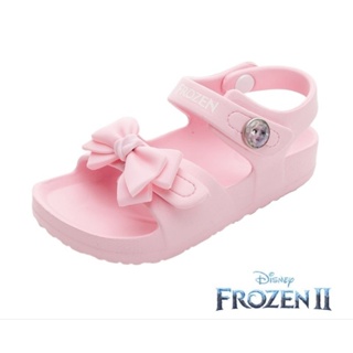 【Disney 迪士尼】冰雪奇緣 台灣製造 女童涼鞋 輕量透氣柔軟 防水防滑 晴雨兩用涼鞋<32>FOKT37673