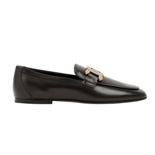 【TOD’S】Kate Loafer 金屬扣環 牛皮 鞋子 皮鞋 樂福鞋 黑色