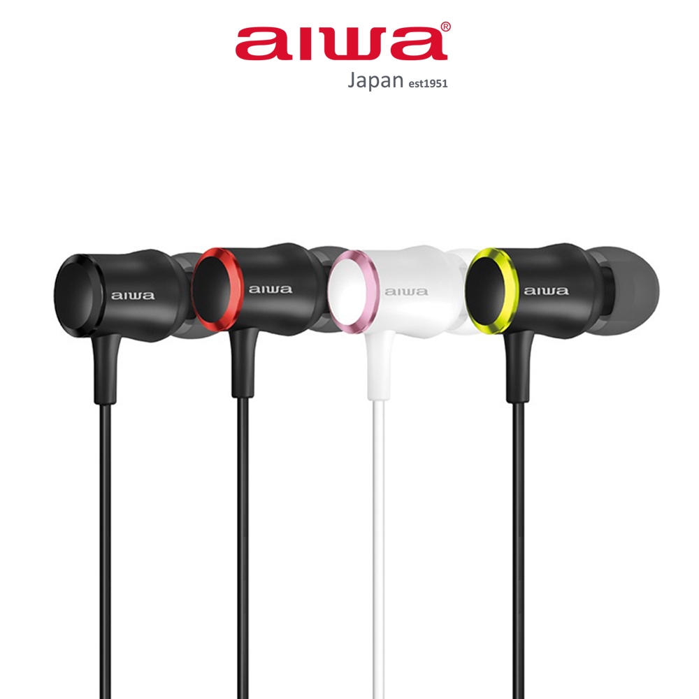 AIWA 愛華 Hi-Res 入耳式高解析音質耳機 HP-VH60 (黑色) 【福利品】