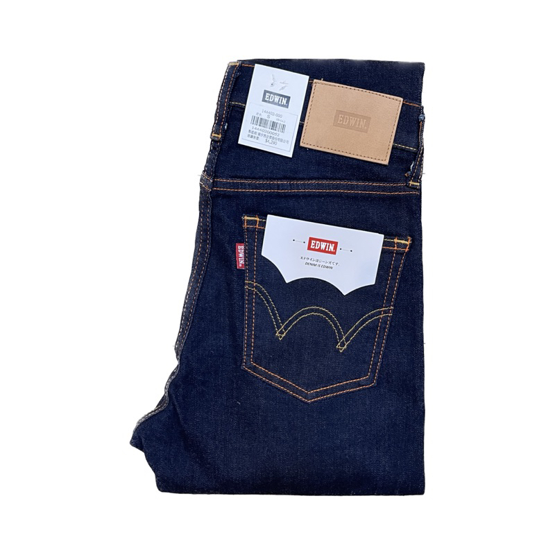 ✨愛德恩EDWIN✨日本素材🇯🇵經典復古合身窄管牛仔褲