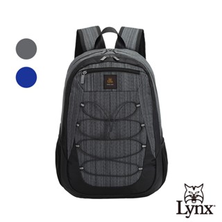 【Lynx】美國山貓 旅行休閒多隔層機能後揹包 休閒後揹包 旅行後揹包 深灰色 深藍色 LY39-2N75-39/91