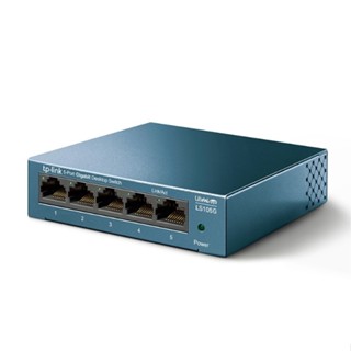 TP-Link LS105G 5埠 10/100/1000Mbps 鐵殼 Giga 三年保 乙太網路交換器 交換器