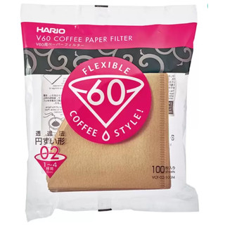 好市多代購 現貨❗️Hario 錐形無漂白咖啡濾紙 1 - 4杯 100張