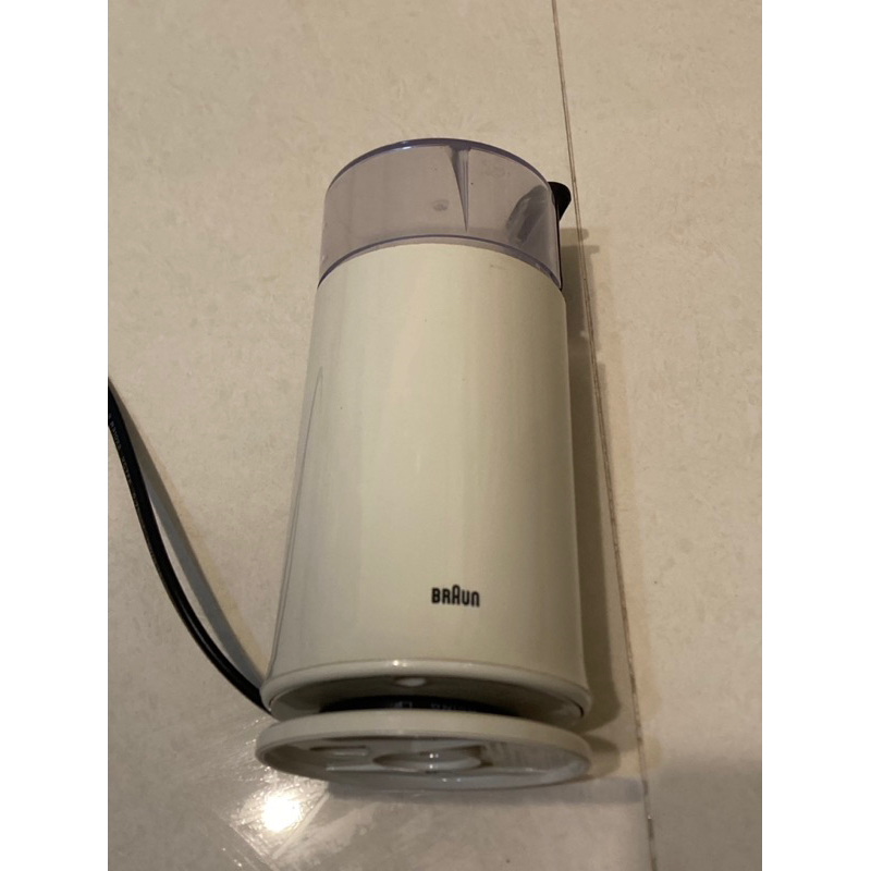 德國 百靈 咖啡豆 研磨機 磨豆機  BRAUN  白色 (KSM2)