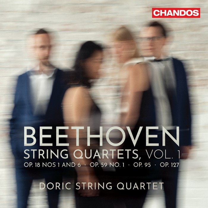 貝多芬四重奏第一集 多利克弦樂四重奏 Doric String Quartet Beethoven CHAN20298