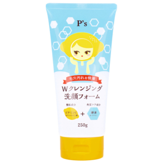 《親親美人》☆°╮日本 P'ｓ 維它命C 酵素泡沫洗面乳 250ｇ