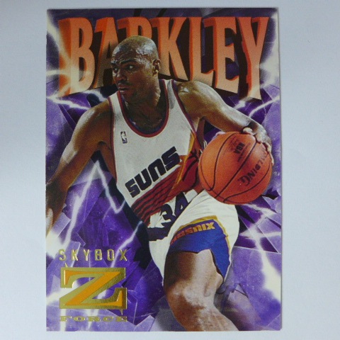 ~Charles Barkley/巴克利~名人堂:惡漢 1996年Z-Force.NBA籃球卡