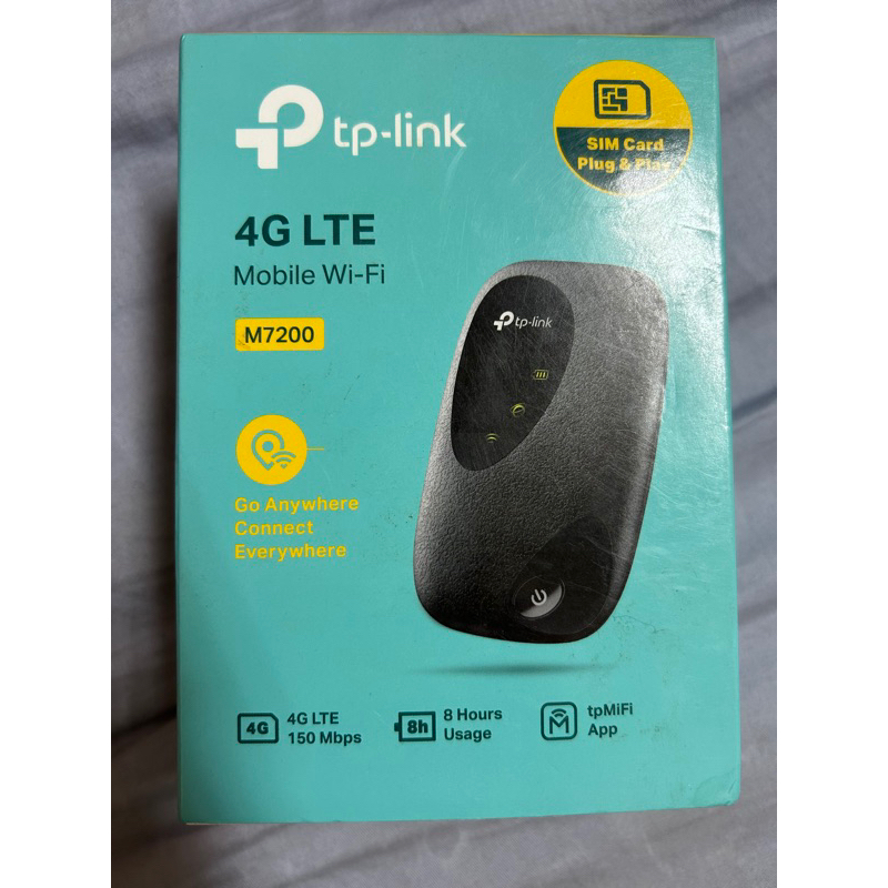 TP-LINK M7200 4G LTE移動式 WiFi分享器 4G無線分享器