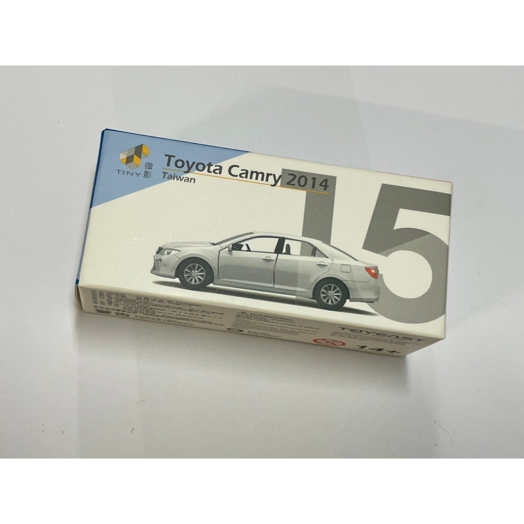 微影 Tiny #15 Toyota Camry 2014 台灣 汽車模型