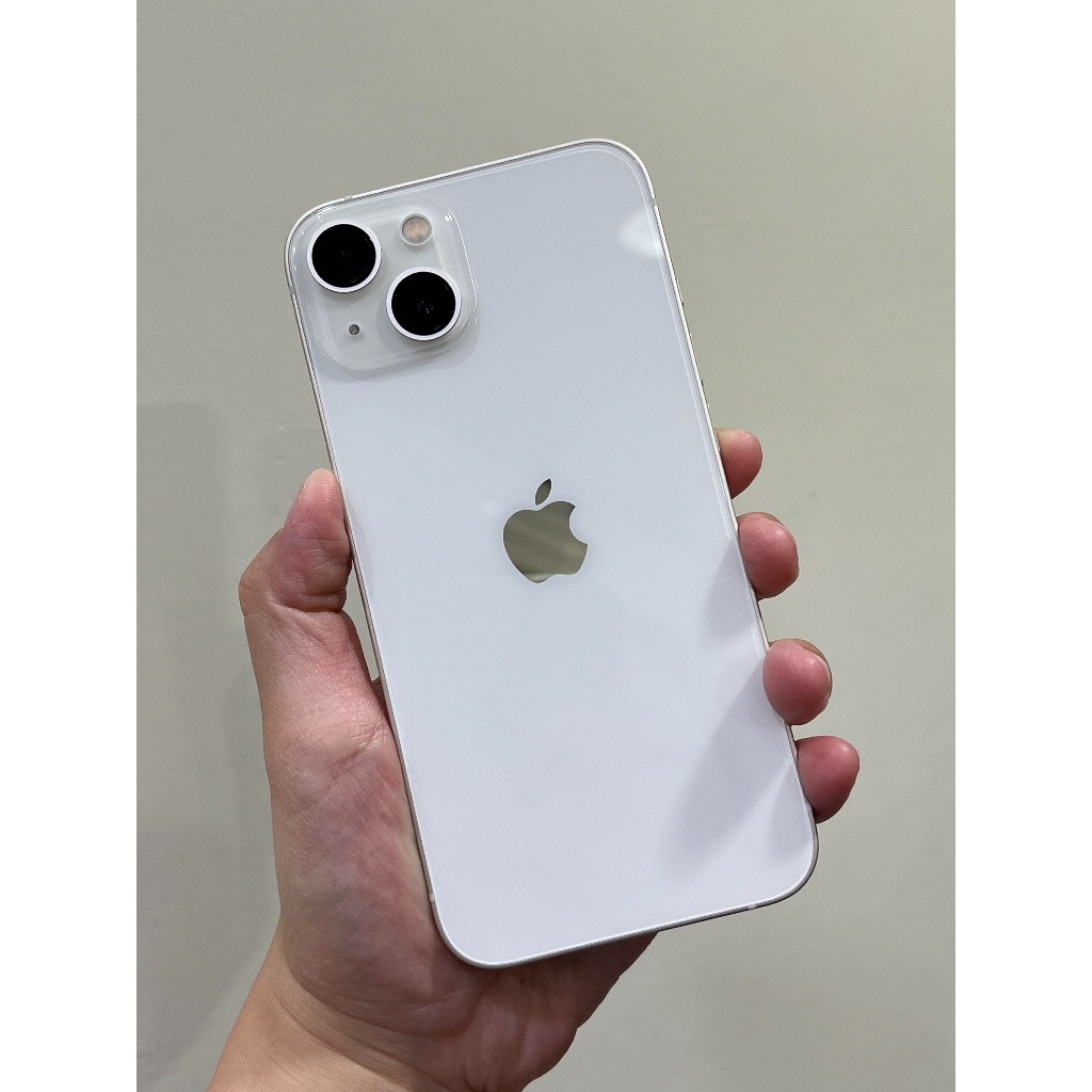 （自取更優惠）iPhone 13 白色 256G 外觀9.9成新，功能正常，電池健康度100%