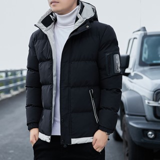 男羽絨棉外套 羽絨棉外套 輕外套 男外套 男連帽外套 大碼外套 棉衣外套 加厚保暖鋪棉外套 羽絨棉外套男 保暖