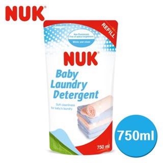 【NUK】 嬰兒洗衣精補充包750ml (1包 / 4包)