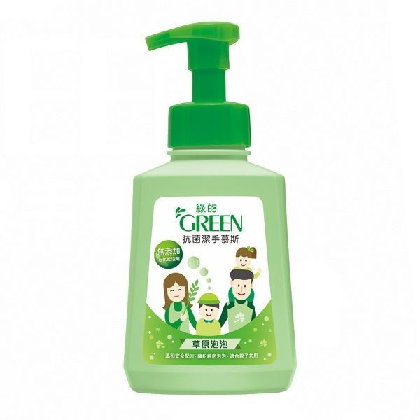 綠的GREEN 抗菌潔手慕斯 500ml