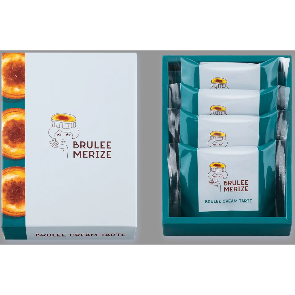 日本代購 BRULEE MERIZE 招牌焦糖烤布蕾 伴手禮 BRULEE CREAM TARTE