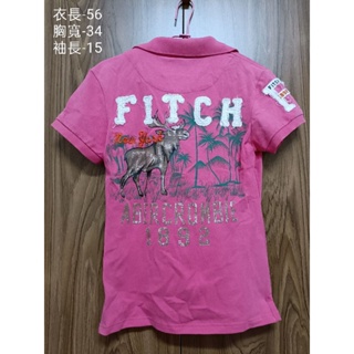 #Abercrombie & Fitch麋鹿造型POLO衫#美國品牌官方正品#二手商品出清