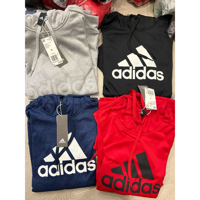 adidas男版刷毛帽t