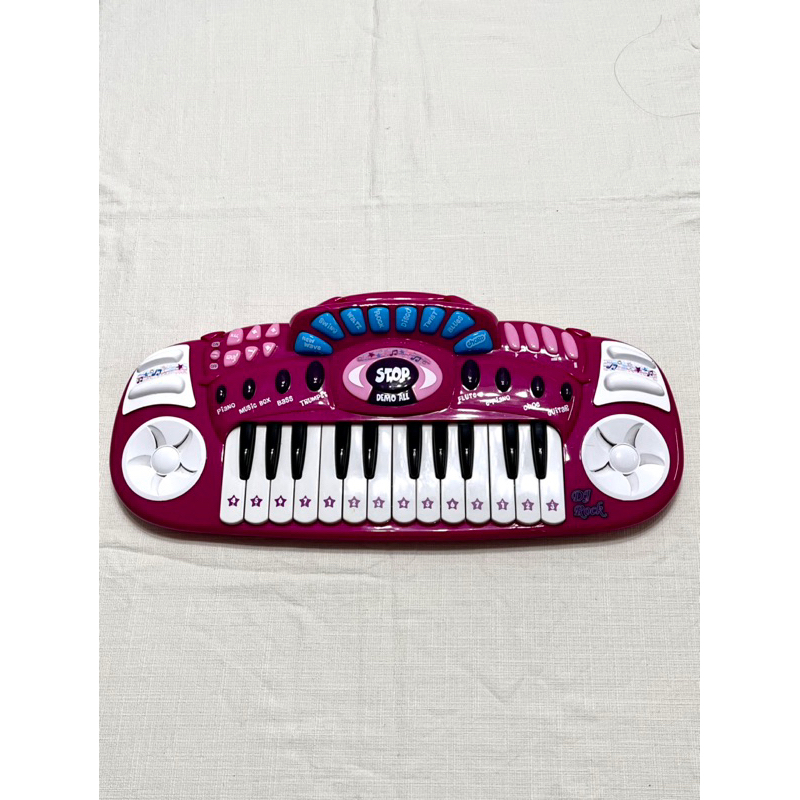 DJToys-歡樂演奏電子琴 粉紅 電子琴