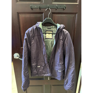 【女裝美品】Lativ 紫色外套 大衣 外套 連帽外套 L號