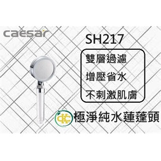 [ K.C ] Caesar凱撒衛浴 SH217 浴室蓮蓬頭 沐浴龍頭把手 過濾蓮蓬把手