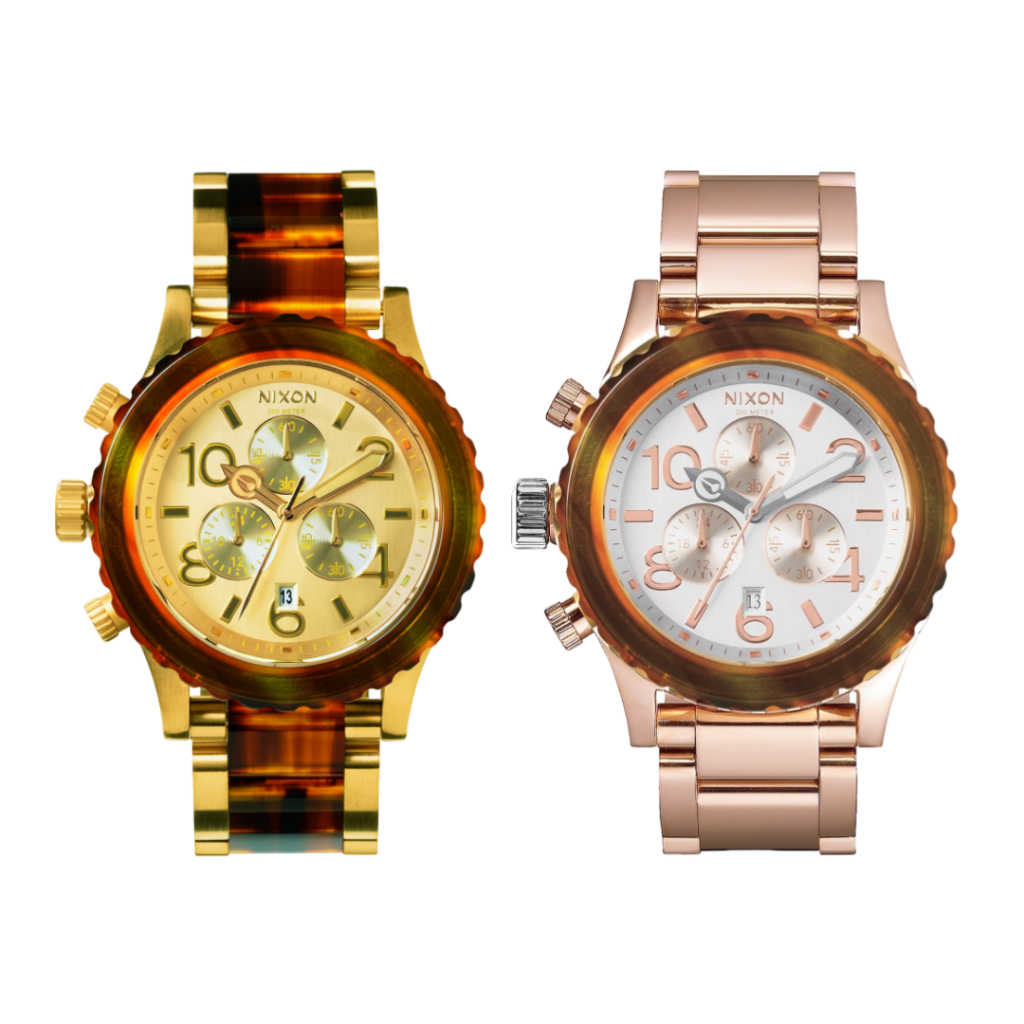 NIXON 42-20 玳瑁框 琥珀框 防水手錶 禮物 手錶  石英錶 手錶女生 手錶男生 女錶 男錶 A037