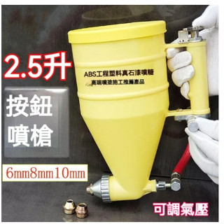 【臺灣出貨】真石漆噴搶 矽藻泥噴槍 乳膠漆 塑膠外墻 特調 塗料槍 膩子 油漆 彈塗噴壺 施工噴沙槍針噴嘴