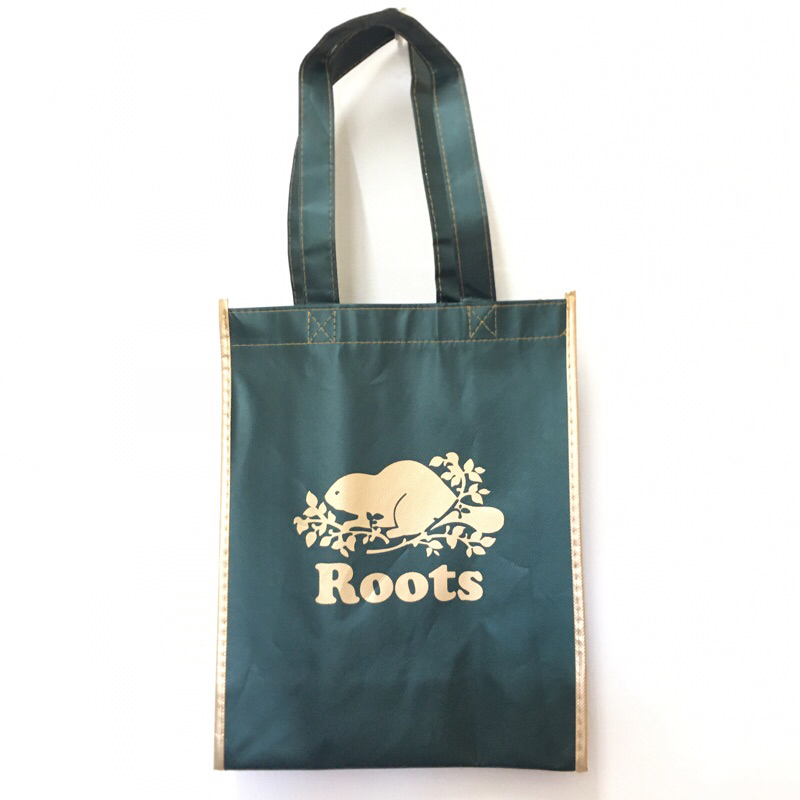 Roots 正品限量購物袋 手提袋  環保購物袋 環保提袋 購物袋