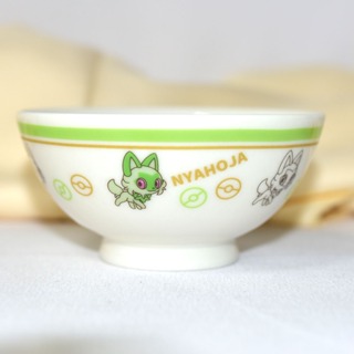 新葉喵 寶可夢 茶碗 湯碗 磁器 日本製正版 di503