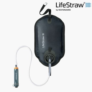 LifeStraw Peak 頂峰軟式水袋8L+Purifier濾水器｜深藍 (濾水 淨水 救災 防災 求生)