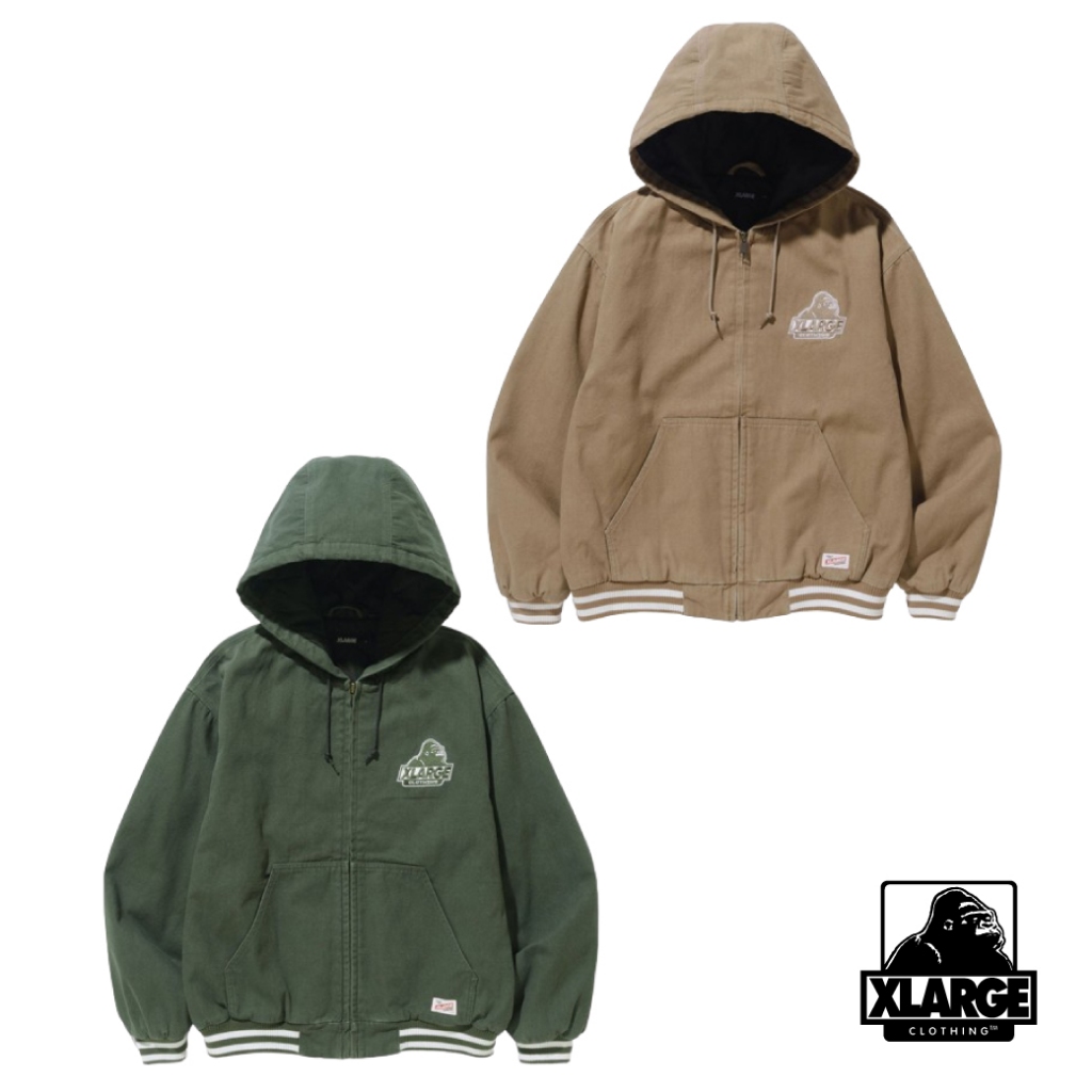 XLARGE OLD OG HOODED WORK JACKET 連帽外套 101234021008