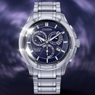 CITIZEN 星辰 GENTS系列 光動能萬年曆手錶-42mm BL8160-58L