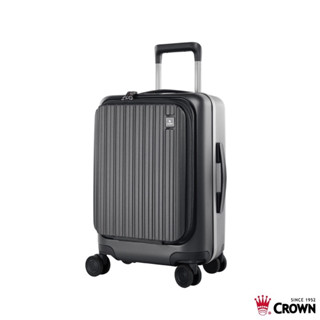 [皇冠Crown]鐵灰色21吋登機箱/行李箱Crown Boxy