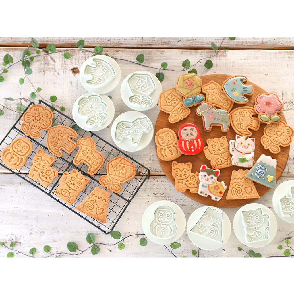 日本 COTTA 聖誕節餅乾模 按壓式餅乾模 烘焙 餅乾模具 糖霜餅乾 餅乾壓模 按壓式 模具 DIY 日本模具