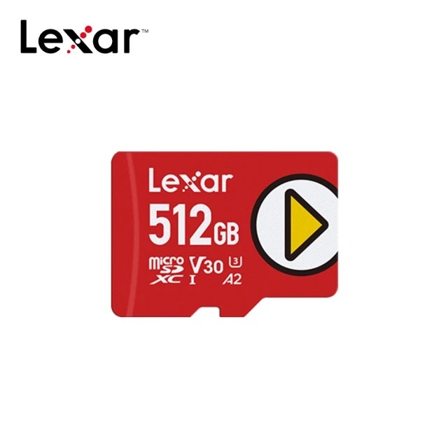 【Lexar雷克沙】PLAY microSDXC UHS-I V30 512G 256GB 128GB記憶卡Switch