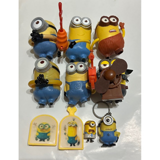 小小兵 神偷奶爸 麥當勞 兒童餐玩具 吊飾 公仔 鑰匙圈 杯緣子 鉛筆套 minions 香蕉人