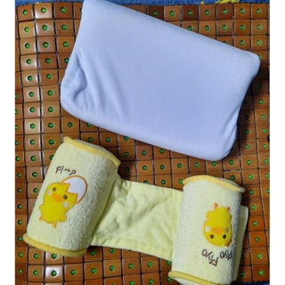 黃色小鴨防嬰兒趴睡枕加午睡枕