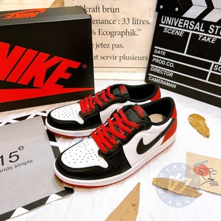 免運 實體店 Air Jordan 1 Low OG Black Toe 黑腳趾 黑紅 CZ0790-106 AJ1