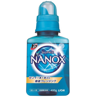 日本 獅王 奈米樂 NANOX 超濃縮 洗衣精 400g 洗淨 消臭 抗菌