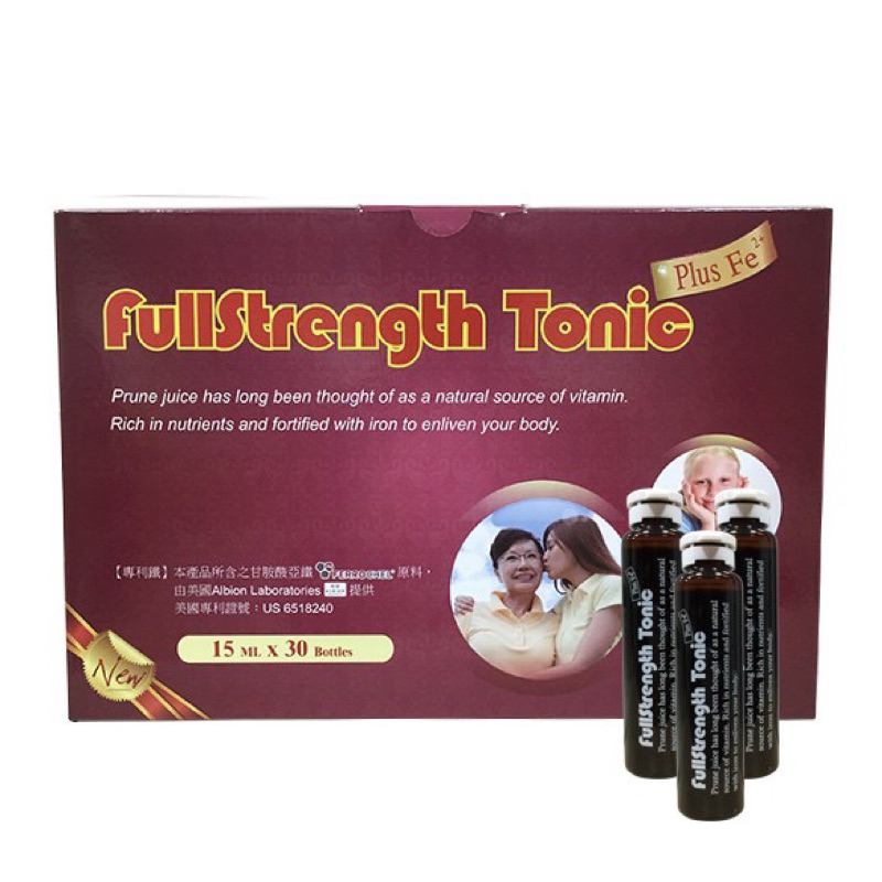 婦孺健加鐵補養劑（FullStrength Tonic）15ml*30